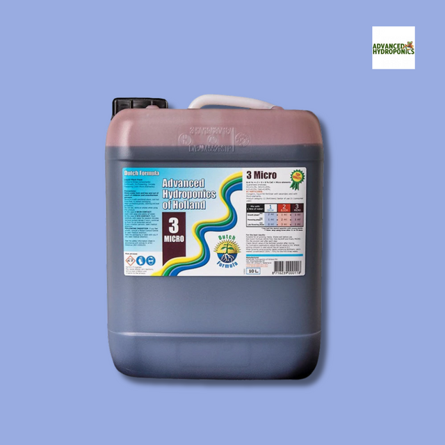 Advanced Hydroponics Dutch 3 Micro