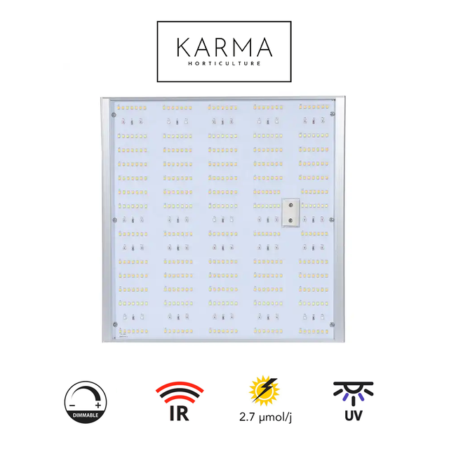 Karma Horticulture Stealth 1500 LED Grow Light with UV