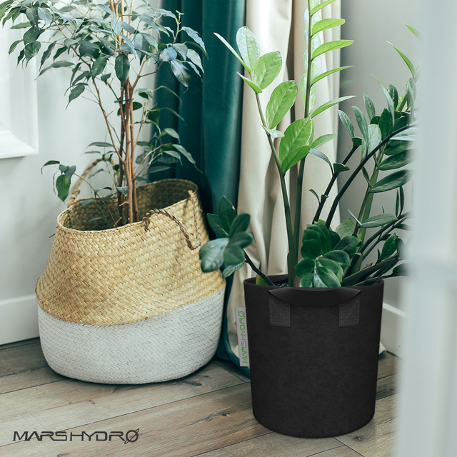Mars Hydro Fabric Plant Pots - 18 Litre (5 Pack)
