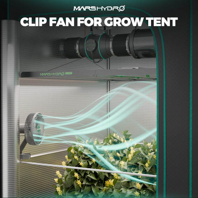 Mars Hydro Clip On Fan for Grow Tents