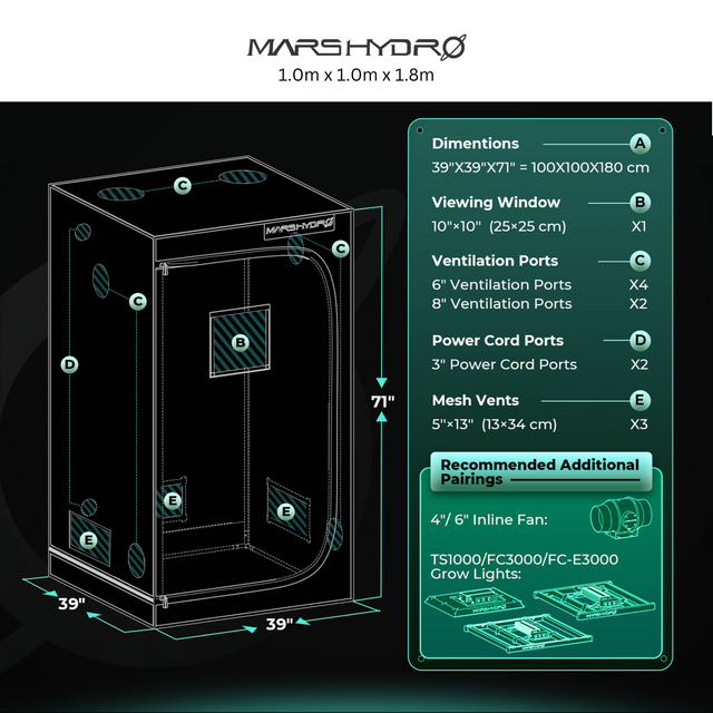 Mars Hydro Grow Tent Kit