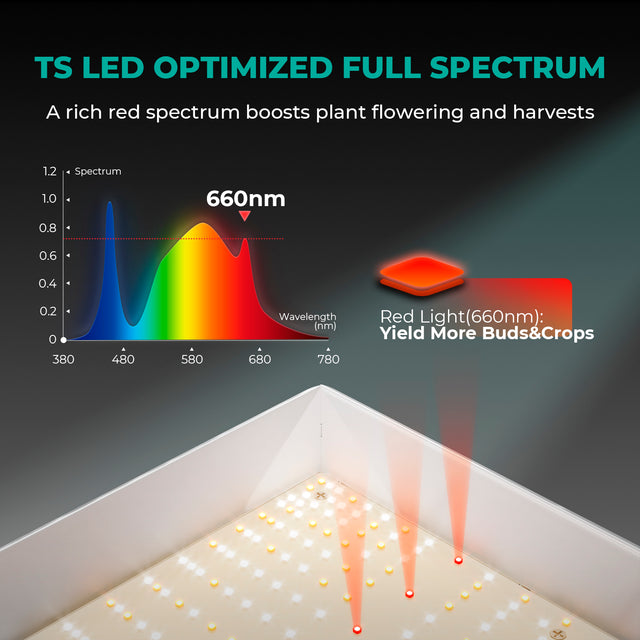 Mars Hydro TS1000 LED Grow Light Full Spectrum