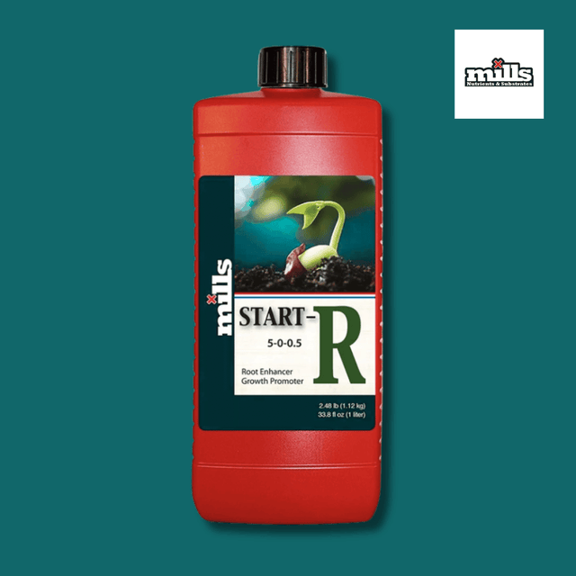 Mills Start-R 1L bottle, root enhancer and growth promoter for young plants