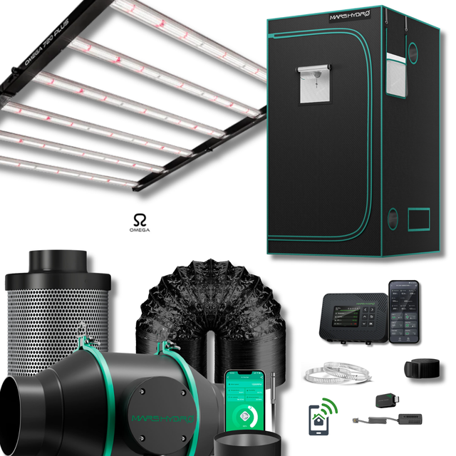 Omega Black 720w Plus Grow Tent Kit