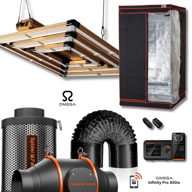 Omega Infinity Pro 2.7 300w Grow Tent Kit