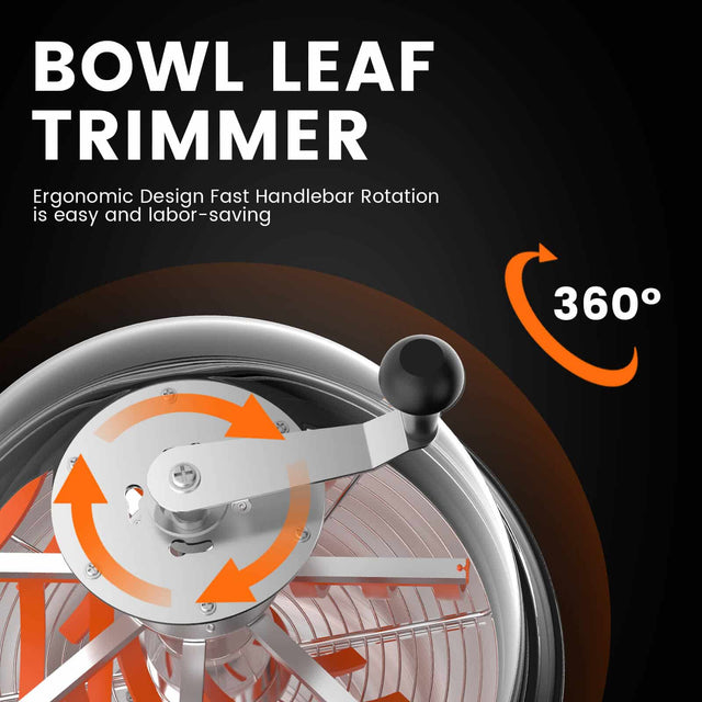Spider Farmer Bowl Trimmer 16" 360 Degree Operation