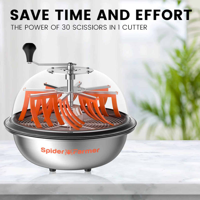 Spider Farmer Bowl Trimmer 16" Ave Time & Effort