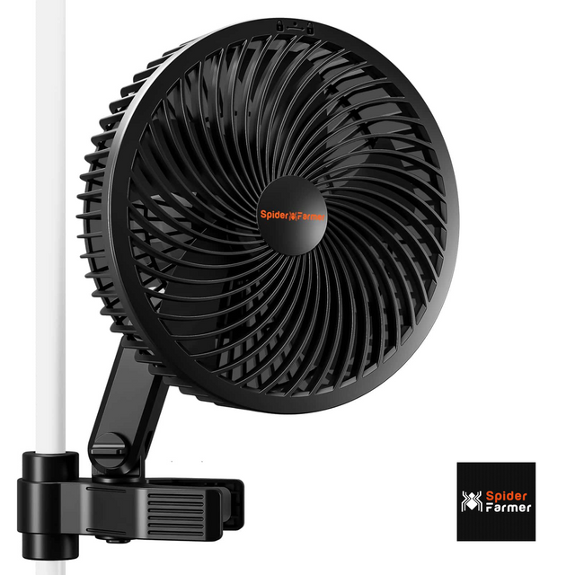 Spider Farmer Clip On Fan with EC Motor