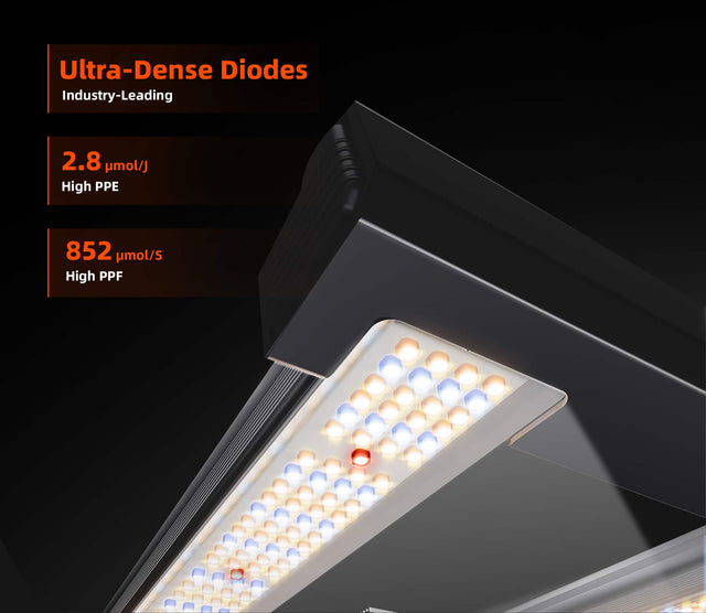 Spider Farmer G3000 LED Grow Light 300w Dense Diodes