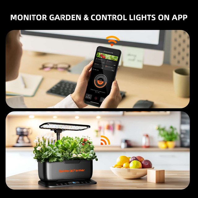 Spider Farmer SmartG12 Hydroponic Gardening System Kit