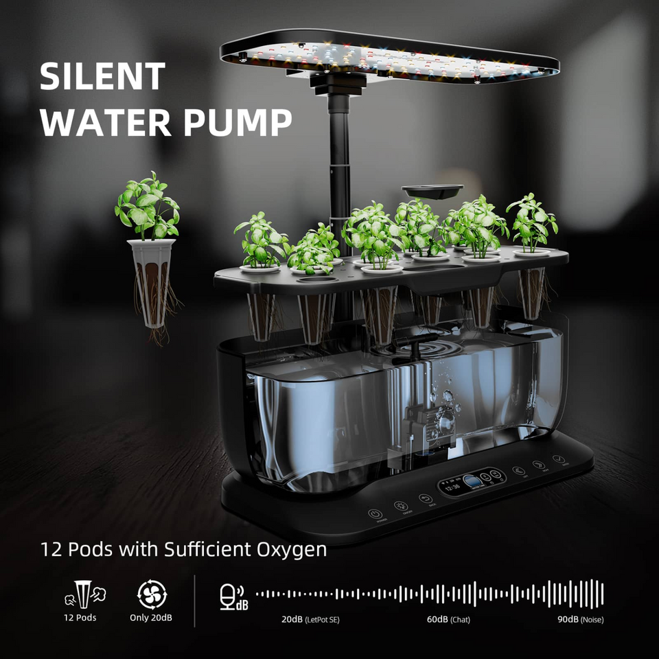 Spider Farmer SmartG12 Hydroponic Gardening System Kit