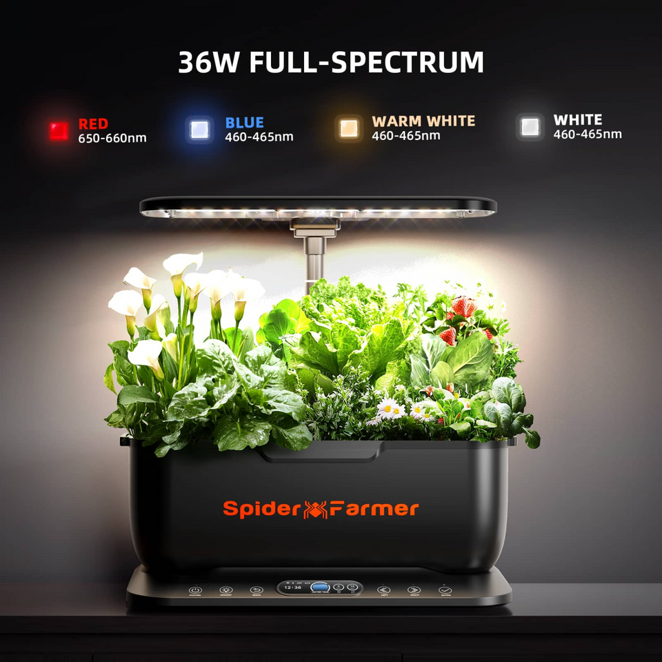 Spider Farmer SmartG12 Hydroponic Gardening System Kit