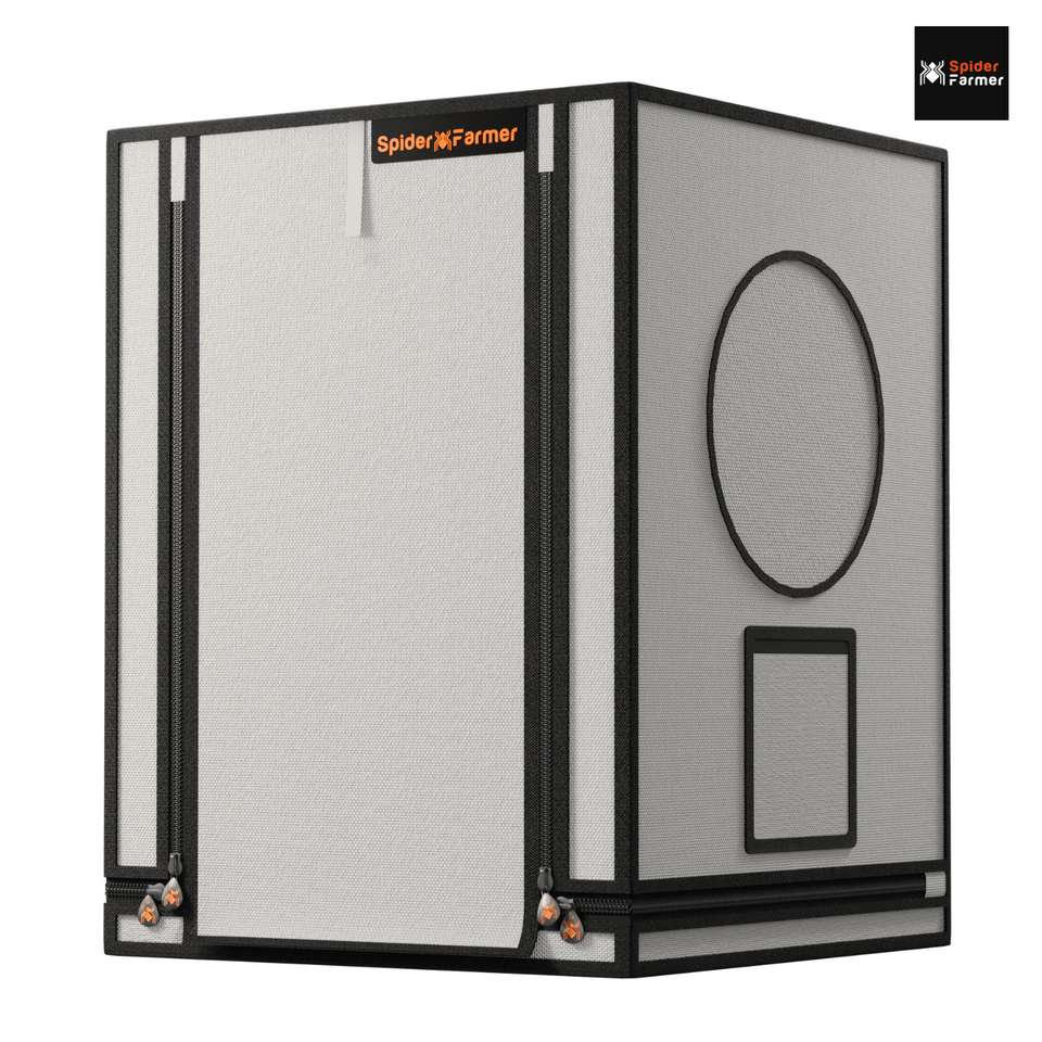Spider Farmer Stealth Grow Tent - 0.6m x 0.6m x 0.8m