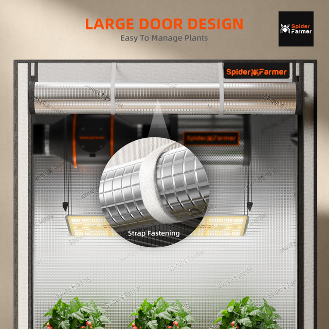 Spider Farmer Grow Tent - 0.6m x 0.6m x 1.8m