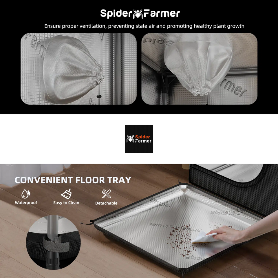 Spider Farmer 3 x 3 Grow Tent