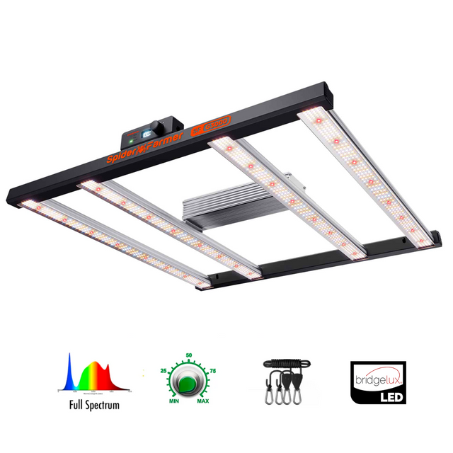 Spider Farmer G3000 LED Grow Light 300w