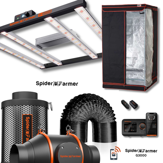 Spider Farmer Smart Grow Tent Kit