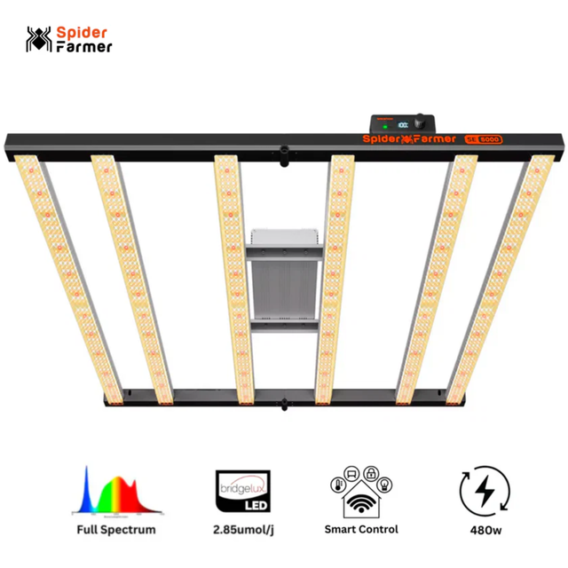 Spider Farmer SE5000 SMART LED Grow Light 480w