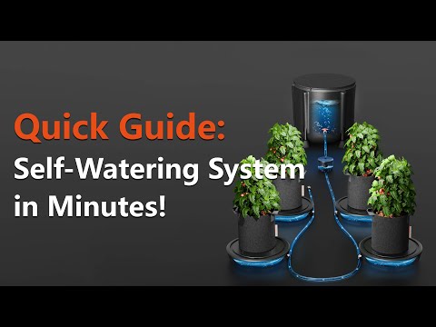 Spider Farmer Self Watering System - 4 Plant Set Up