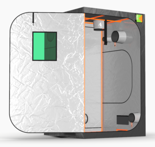 LED Grow Lights - Green Qube Grow Tent GQ120L Left