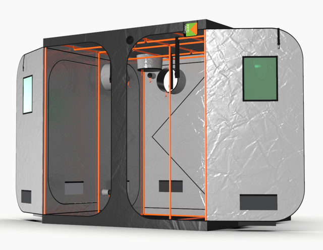 LED Grow Lights - Green Qube GQ200 Grow Tent Premium