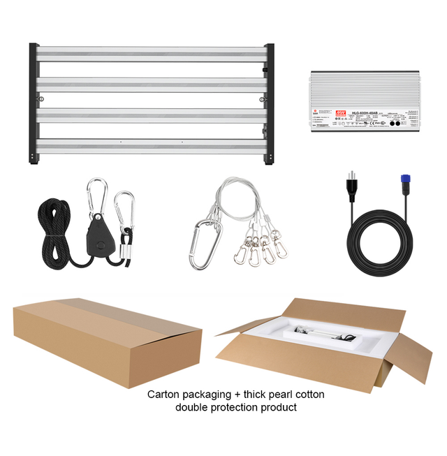 Phlizon Fold 640W Led Grow Light Includes