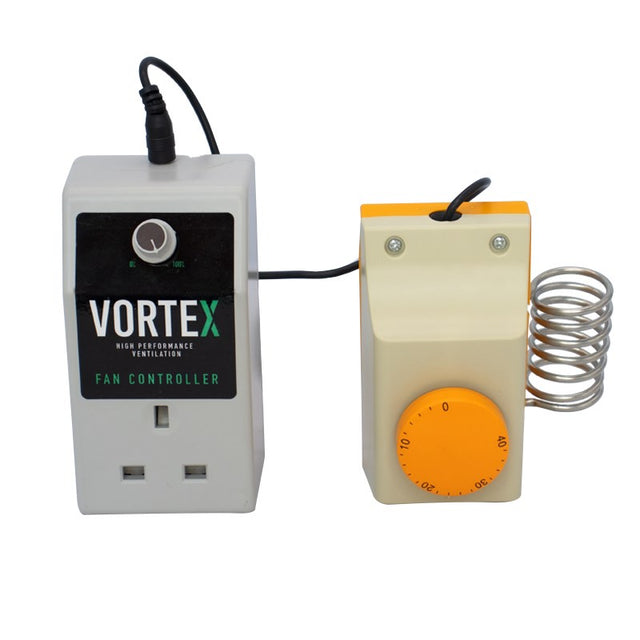 Automatic Fan Controller with Dimmer LED Grow Light