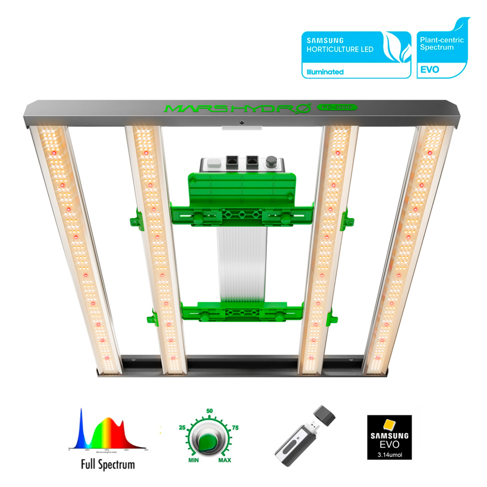 Mars Hydro FC3000 EVO LED Grow Light (iConnect Edition)