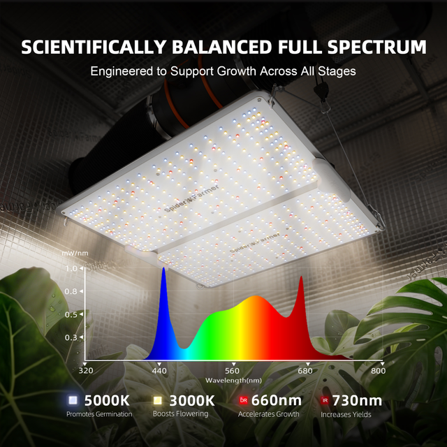 Spider Farmer SF2000 Pro LED Grow Light 200w