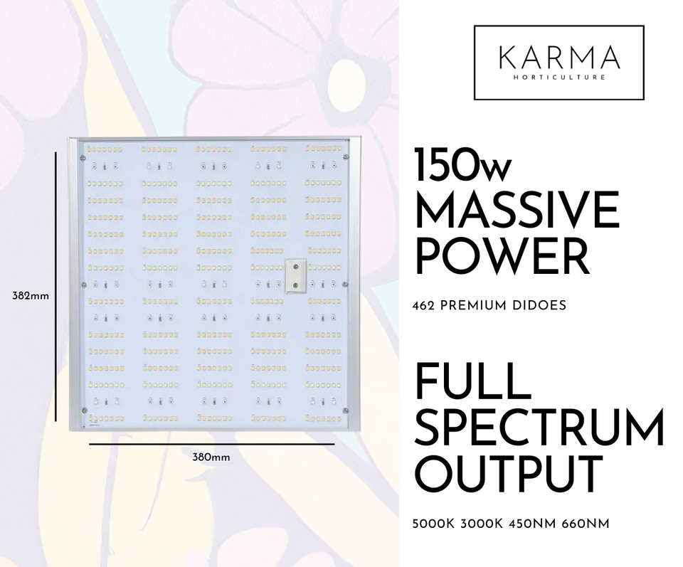 Karma Horticulture Stealth 1500 LED Grow Light Full Spectrum