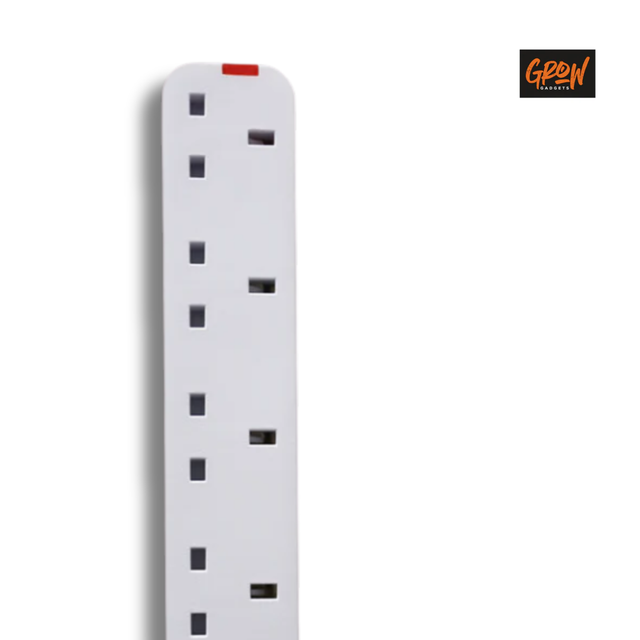 Grow Gadgets - 6 Socket Extension Lead 5m