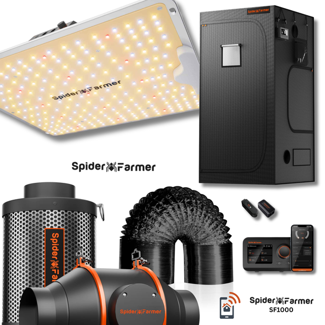 Spider Farmer SF1000 Smart Grow Tent Kit