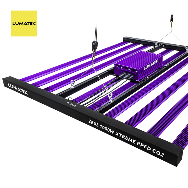 Lumatek Zeus 1000w Xtreme PPFD CO2 LED Grow Light