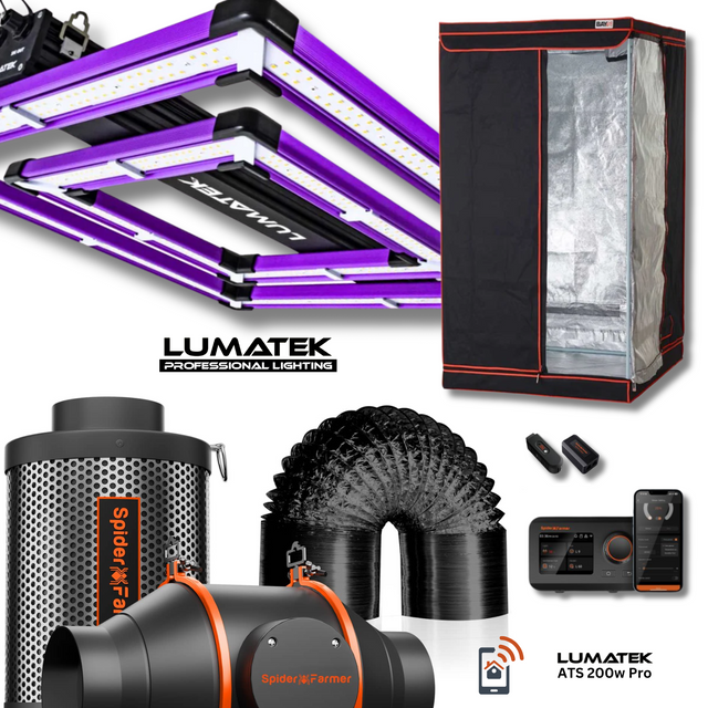 Lumatek ATS200w Pro Grow Tent Kit