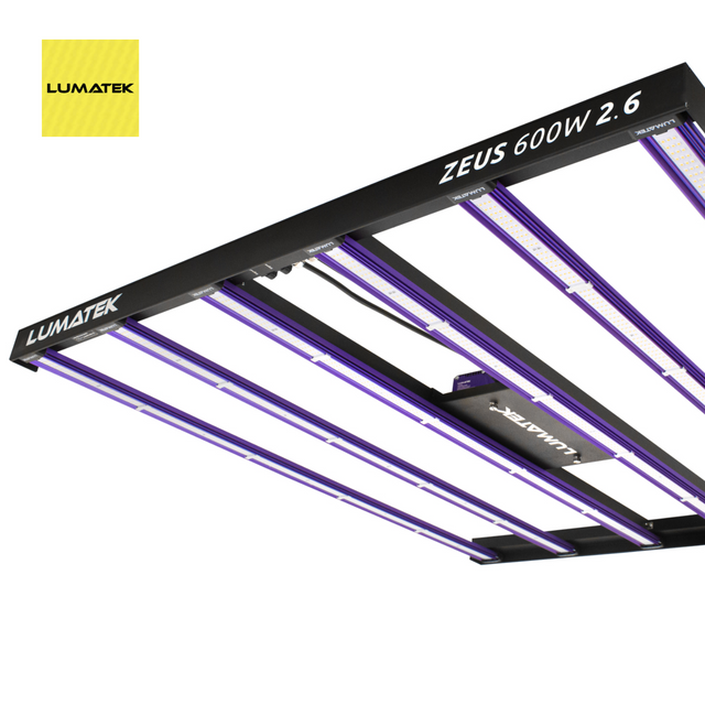 Lumatek Zeus 600W 2.6 LED light bar on a white background