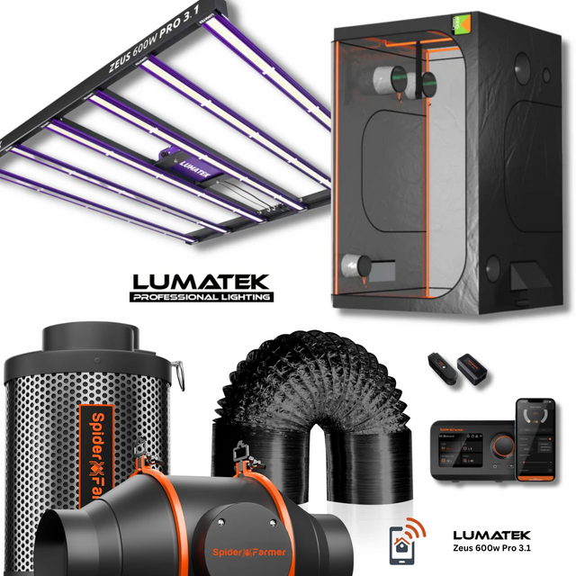 Lumatek Zeus 600w Pro 3.1 Grow Tent Kit