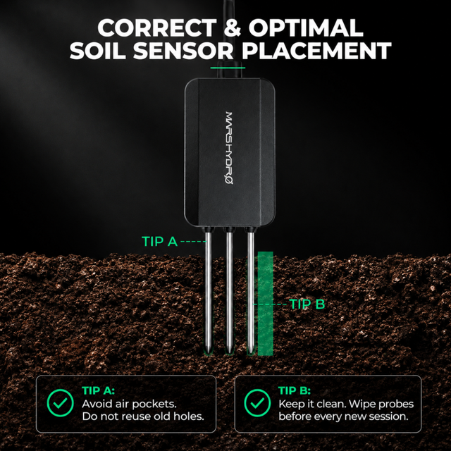 Mars Hydro Smart Soil Sensors - Three Pack