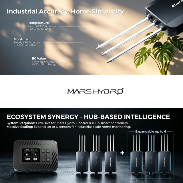 Mars Hydro Smart Soil Sensors - Three Pack