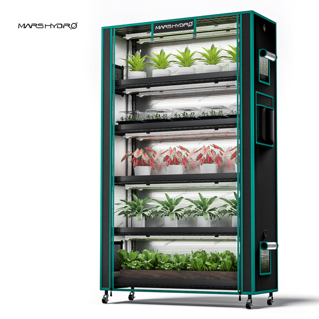 Mars Hydro 5 Shelf Vertical Garden Pro with Grow Lights - 250w