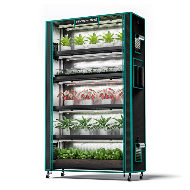 Mars Hydro 5 Shelf Vertical Garden Pro with Grow Lights - 250w