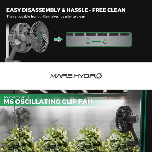 Mars Hydro Clip On Fan for Grow Tents