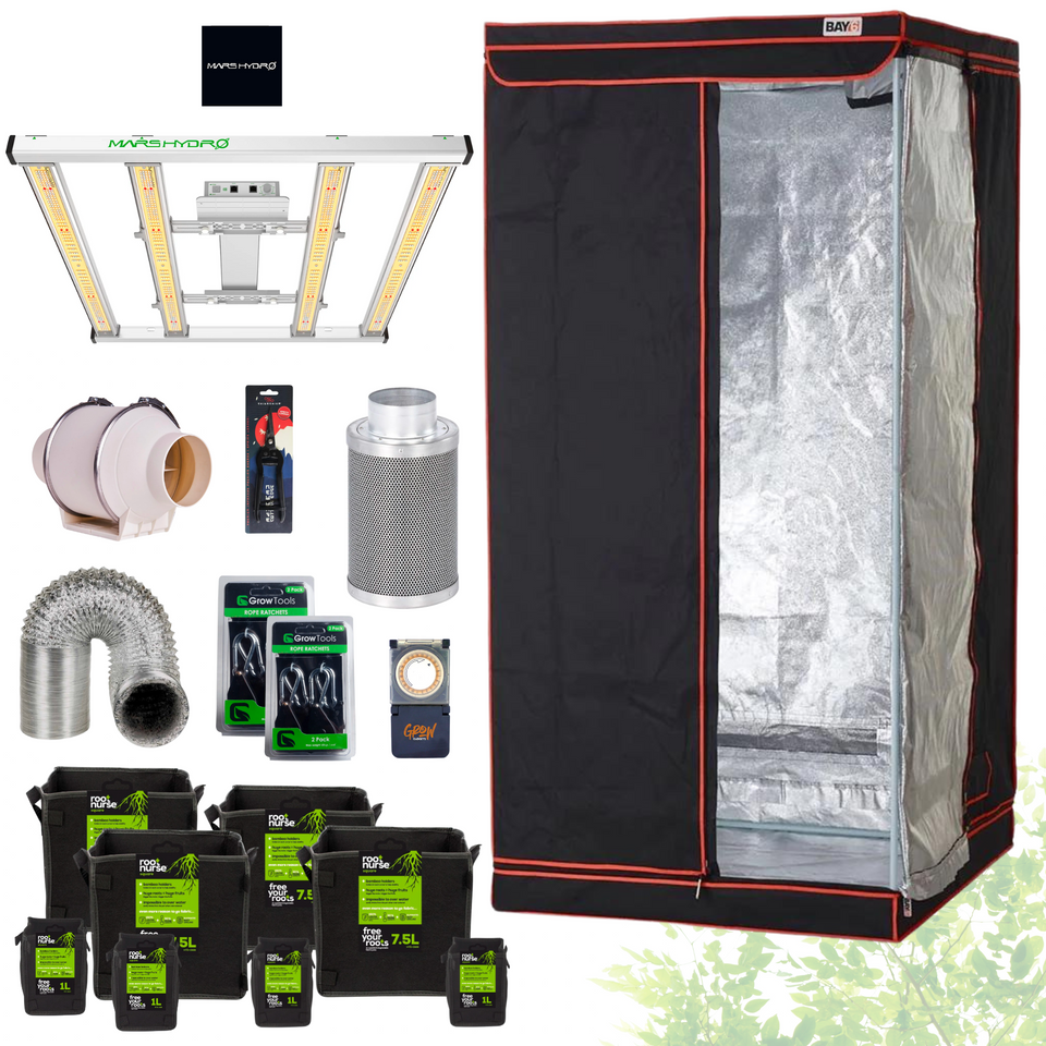 LED Grow Tent Kit Mars Hydro FC-E3000