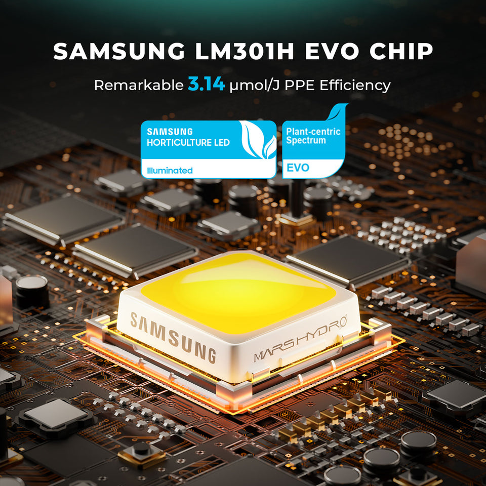 Mars Hydro FC4000 EVO LED Grow Light (lm301h Edition) Samsung EVO Chip