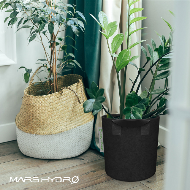 Mars Hydro Fabric Plant Pots - 36 Litre (5 Pack)