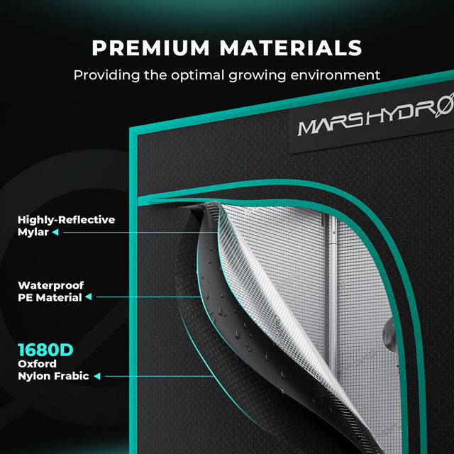 Mars Hydro Grow Tent - 0.7m x 0.7m x 1.6m