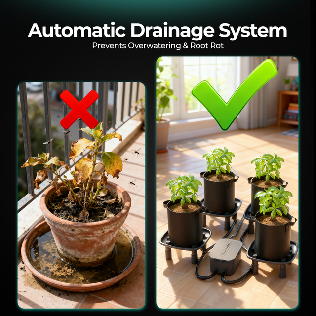 Mars Hydro Drip Irrigation & Auto Drain Kit - 4 Plant Set Up
