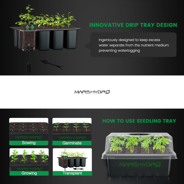 Mars Hydro Seedling & Propagation Set - Four Pack