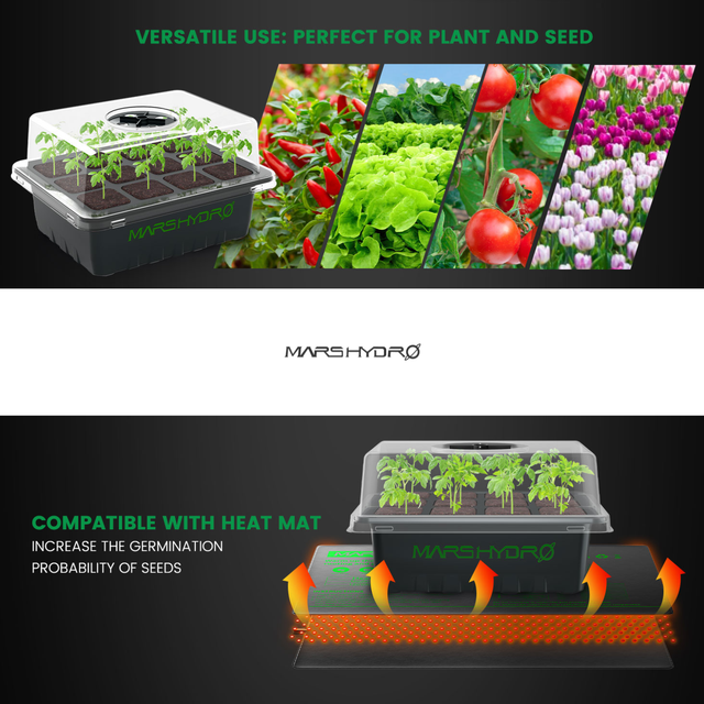 Mars Hydro Seedling & Propagation Set - Four Pack