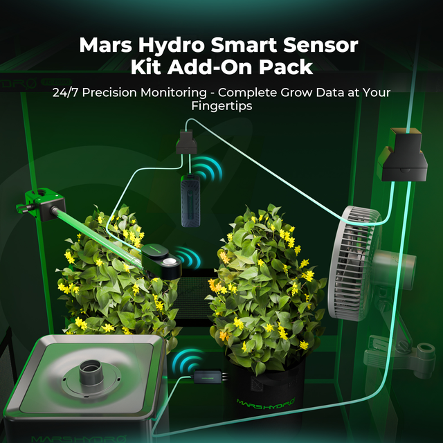 Mars Hydro Smart Soil, PPFD and CO₂ Sensor Kit 