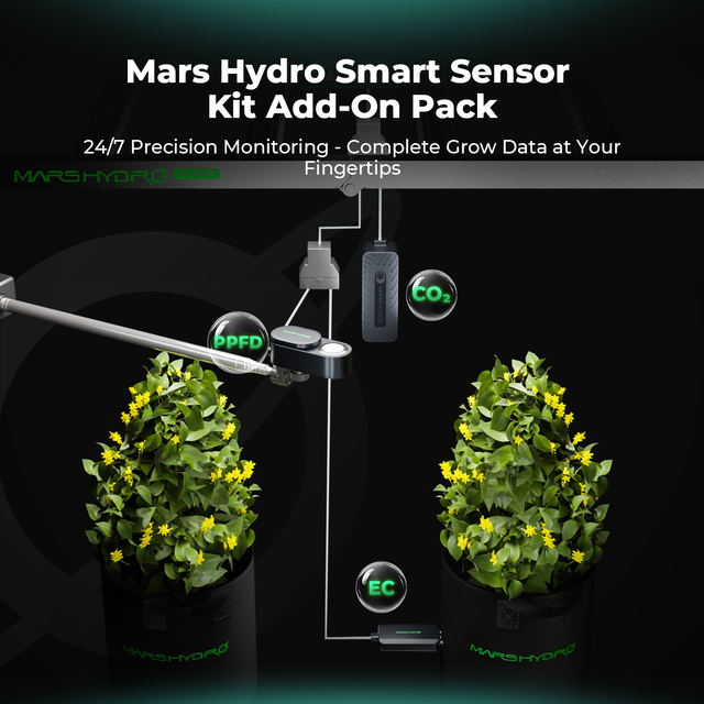 Mars Hydro Smart Soil, PPFD and CO₂ Sensor Kit 